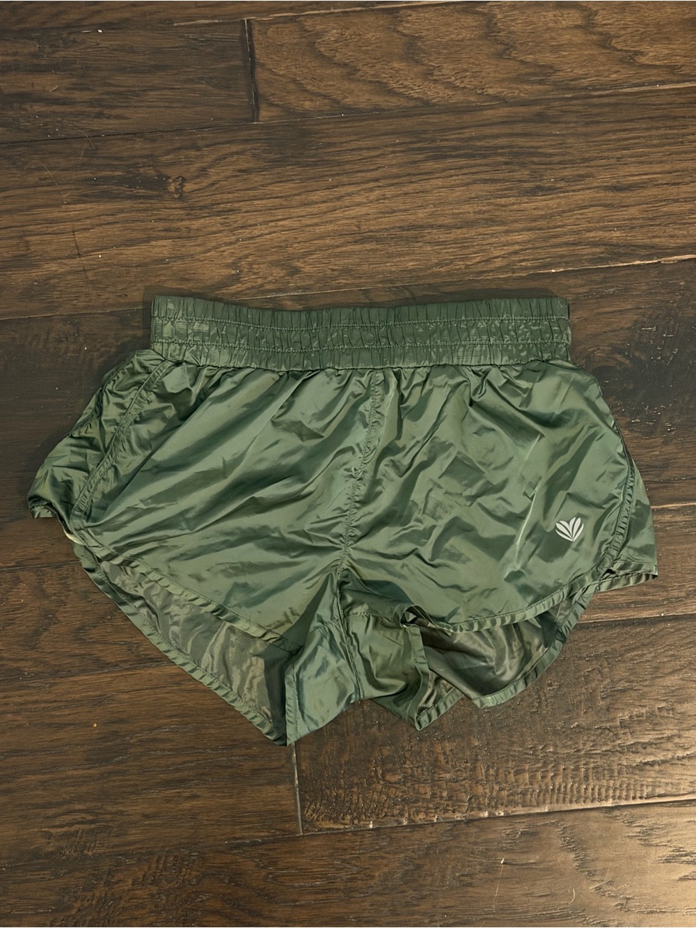 Forever 21 lightweight green shorts y2k
